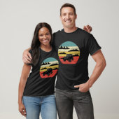 Off Road Vintage Retro Sunset 4x4 T-shirt (Unisex)