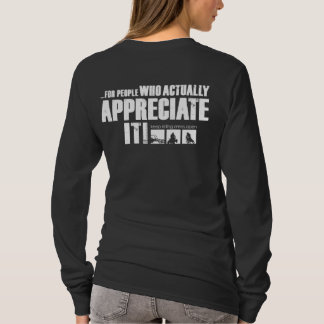 Off-road vrouwen - White Printed Front & Back T-shirt