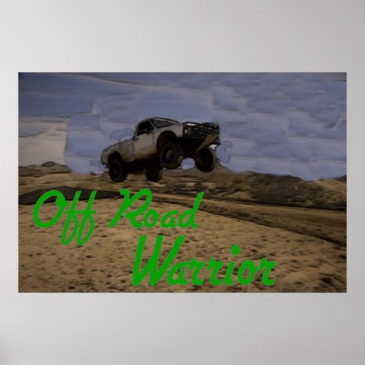 Off Road Warrior 4 Poster (Voorkant)