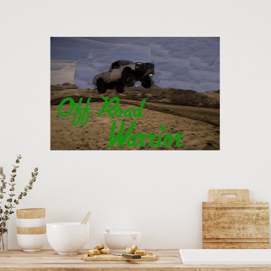 Off Road Warrior 4 Poster (Keuken)