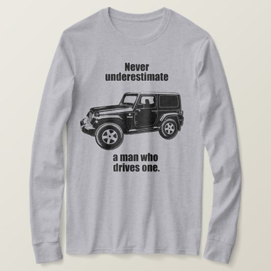 Off Roading and SUV Enthusiast T-shirt (Design voorkant)