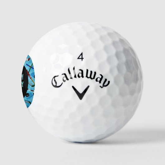 Off Season Hockey Puck Golfballen (Logo)