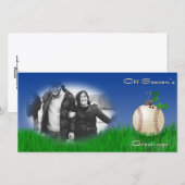 Off Seasons Groetjes Fotosjabloon Feestdagenkaart (Voorkant / Achterkant)