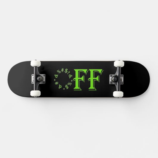 Off skateboard ontwerp (Horizontaal)