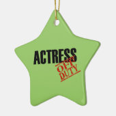 OFF TATY Actress Keramisch Ornament (Links)