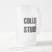 OFF TATY COLLEGE STUDENT MATGLAS BIERPUL (Voorkant rechts)