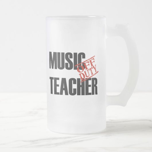 OFF TATY MUSIC-TEACHER MATGLAS BIERPUL (Rechts)