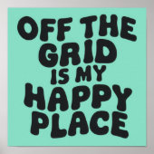 Off the Grid Poster (Voorkant)