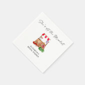Off the Market Bruiloftsshowerscript Aangepast Servet (Hoek)