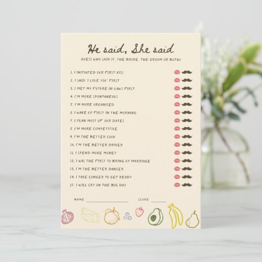 Off The Market Downloadbaar Hij zei dat ze Kaart z (Staand voorkant)