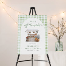 Off the Market Farmer Bruiloft Feest Welkom