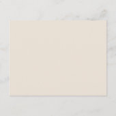 Off The Market Hand Drawn Bridal Shower Recipe Informatiekaartje (Achterkant)