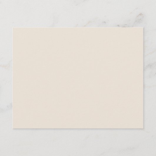 Off The Market Hand Drawn Bridal Shower Recipe Informatiekaartje (Achterkant)