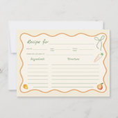 Off the Market Vrijgezellenfeest Recept Kaart (Voorkant)