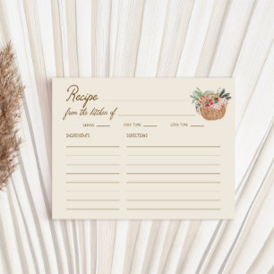 Off The Market Whimsical Bruidsfeest Recept Informatiekaartje