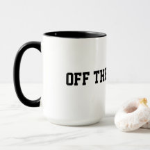 Off the record coffee mug