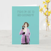 'Off to bed!' Kaart (Gele Bloem)