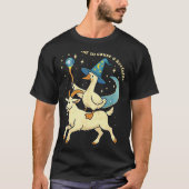 Off To Cause A Kerfuffle Funny Chaotic Weird Anima T-shirt (Voorkant)