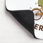 Off To Cause A Kerfuffle Funny Cowboy Frog Meme Muismat (Hoek)