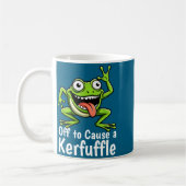 Off To Cause A Kerfuffle Funny Meme Frog Mischief Koffiemok (Links)
