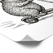 Off To Cause A Kerfuffle Weirore Sayings Funny Mem Poster (Hoek)