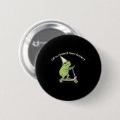 Off To Commit Mom Foolery Funny Frog Meme Ronde Button 5,7 Cm (Voorkant /achterkant)