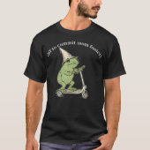 Off To Commit Mom Foolery Funny Frog T-shirt (Voorkant)