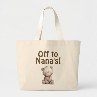 Off  to Nana's! Tote bag