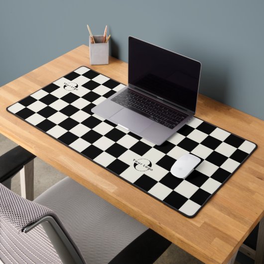 Off white Business logo Bedrijfsmerk Checkers Bureaumat (Kantoor 2)