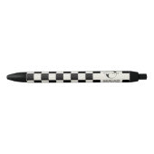 Off white Business logo Bedrijfsmerk Checkers Zwarte Inkt Pen (Voorkant)
