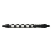Off white Business logo Bedrijfsmerk Checkers Zwarte Inkt Pen (Achterkant)