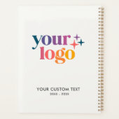 Off White Custom Business Logo Planner (Achterkant)