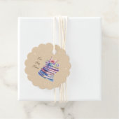 Off White Fairy Book Party Dank je Bedankjes Labels (In situ)