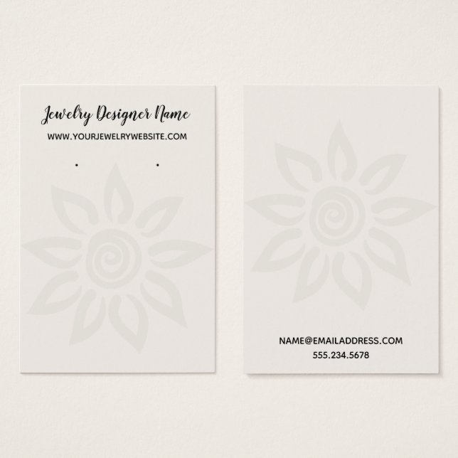 Off-White grafische ventilator 7 draagtas voor har Visitekaartje (Voorkant /achterkant)