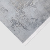 Off White Kant Effect, Zilveren Patina Achtergrond Tissuepapier (Detail)