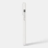 off white Parels iPhone Hoesje (Linkerkant)