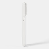 off white Parels iPhone Hoesje (Rechterkant)