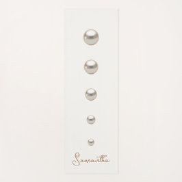 off white Pearls Yogamat