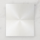  Off White Ruby Place-kaarten Plaatskaartje (Binnenkant ongevouwen)