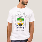 Offaly Ireland Crest T-Shirt (Voorkant)