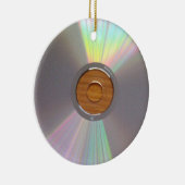 Offbeat- en Quirky-cd-ornament Keramisch Ornament (Rechts)
