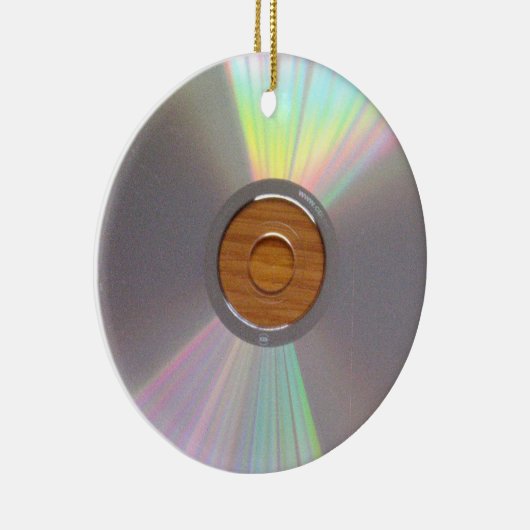 Offbeat- en Quirky-cd-ornament Keramisch Ornament (Rechts)