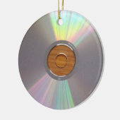 Offbeat- en Quirky-cd-ornament Keramisch Ornament (Links)