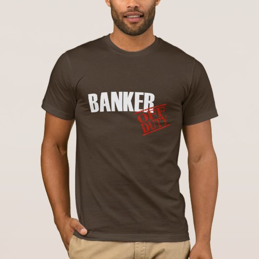 Offduty bank t-shirt (Voorkant)
