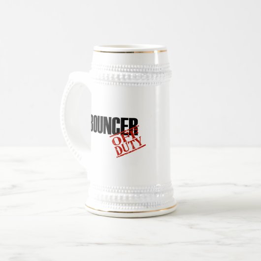 Offduty Bouncer Bierpul (Voorkant links)