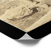 Offduty Drummer Boys-spelkaarten 1862 Poster (Hoek)