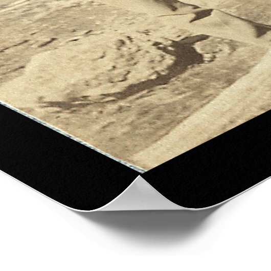 Offduty Drummer Boys-spelkaarten 1862 Poster (Hoek)