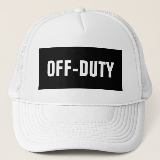 Offduty Trucker Hat Trucker Pet (Voorkant)