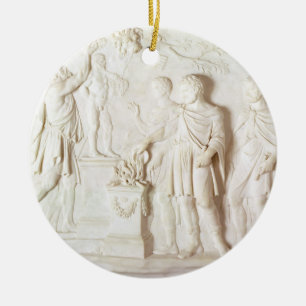 Offe to Hercules, c.1766 (marmer) Keramisch Ornament