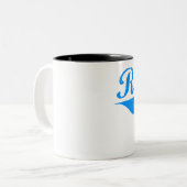 Offee Mugs verwijderen Tweekleurige Koffiemok (Voorkant links)